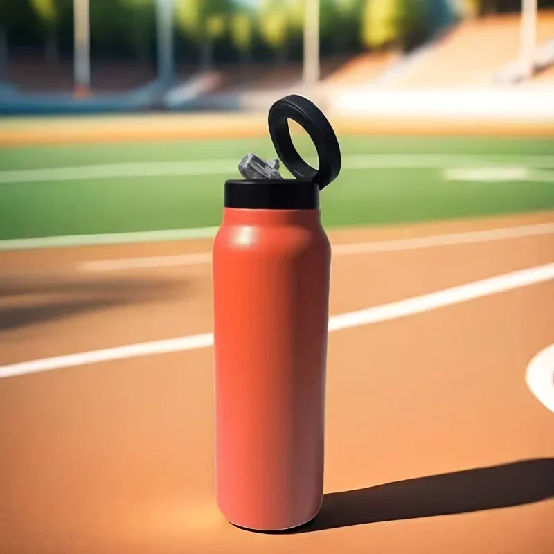 AquaMag – The Smart Water Bottle with Magnetic Phone Holder