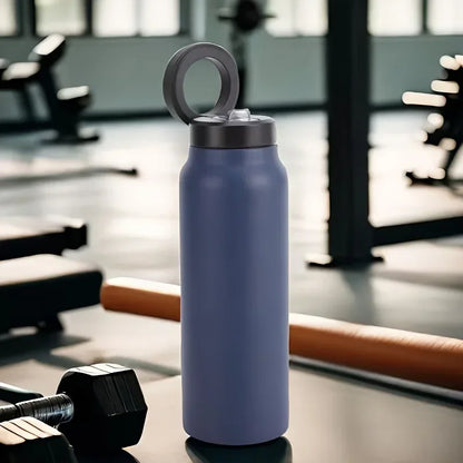 AquaMag – The Smart Water Bottle with Magnetic Phone Holder